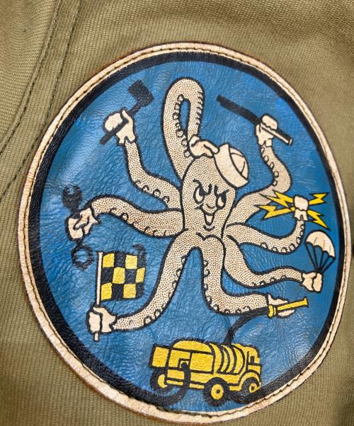 THE REAL McCOY'S（ザ・リアルマッコイズ）THE REAL McCOY'S (ザ・リアルマッコイズ) N-1 DECK JACKET  FASRON 111 カーキ サイズ:38の古着・服飾アイテム