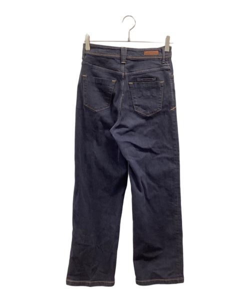 YANUK（ヤヌーク）YANUK (ヤヌーク) wide straight LILITH/デニムパンツ ネイビー サイズ:25の古着・服飾アイテム