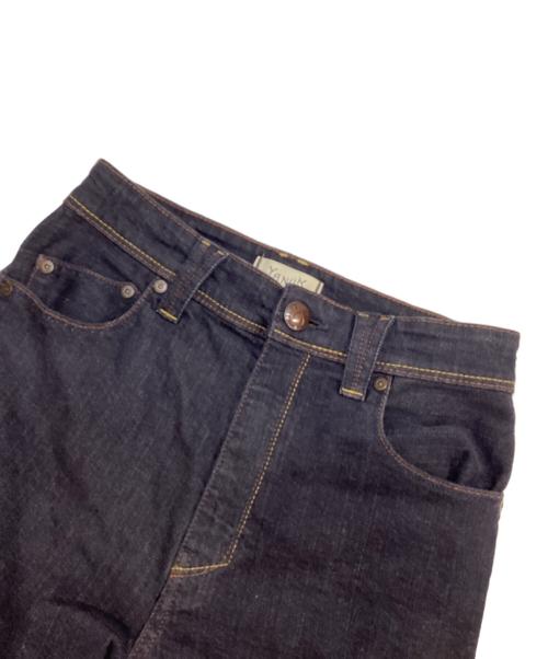 YANUK（ヤヌーク）YANUK (ヤヌーク) wide straight LILITH/デニムパンツ ネイビー サイズ:25の古着・服飾アイテム