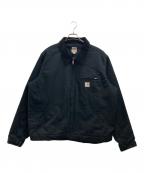 CarHarttカーハート）の古着「BLANKET-LINED DETROIT JACKET」｜ネイビー