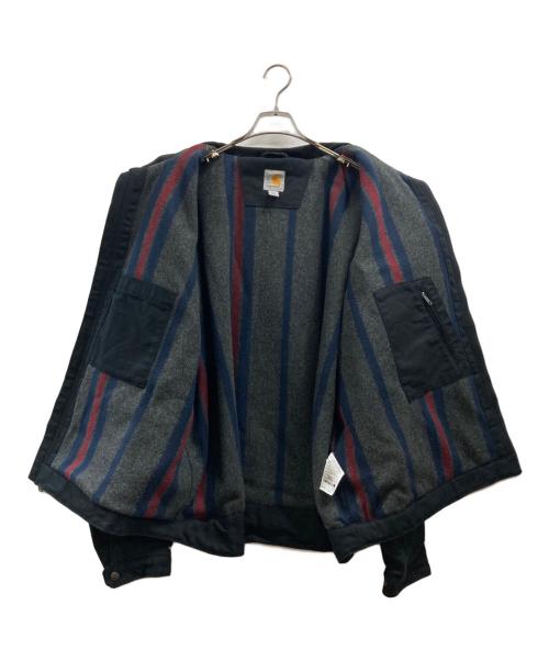 CarHartt（カーハート）CarHartt (カーハート) BLANKET-LINED DETROIT JACKET ネイビー サイズ:2XLの古着・服飾アイテム