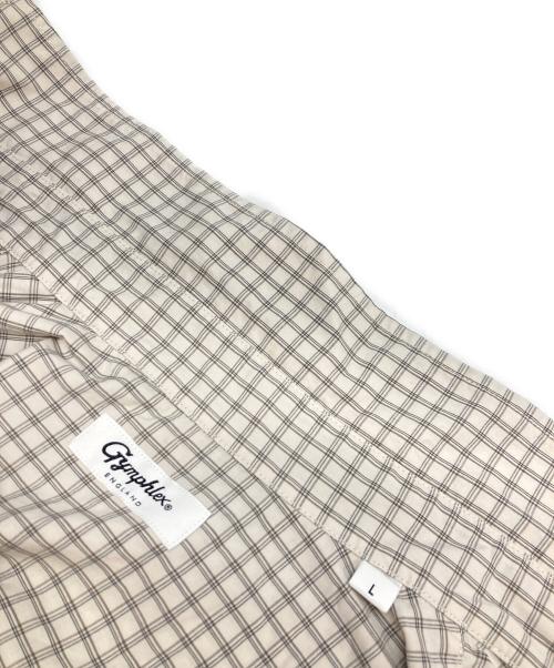 Gymphlex（ジムフレックス）Gymphlex (ジムフレックス) B.D. SHIRT ベージュ サイズ:Lの古着・服飾アイテム