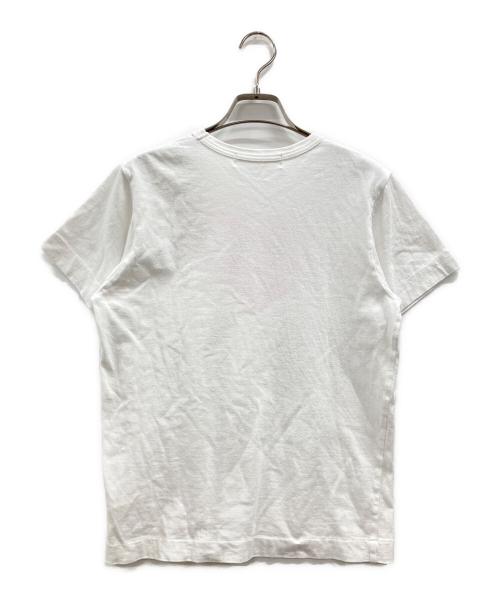 PLAY COMME des GARCONS（プレイコムデギャルソン）PLAY COMME des GARCONS (プレイコムデギャルソン) Play Double Heart T-Shirts ホワイト サイズ:Lの古着・服飾アイテム