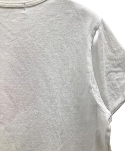PLAY COMME des GARCONS（プレイコムデギャルソン）PLAY COMME des GARCONS (プレイコムデギャルソン) Play Double Heart T-Shirts ホワイト サイズ:Lの古着・服飾アイテム