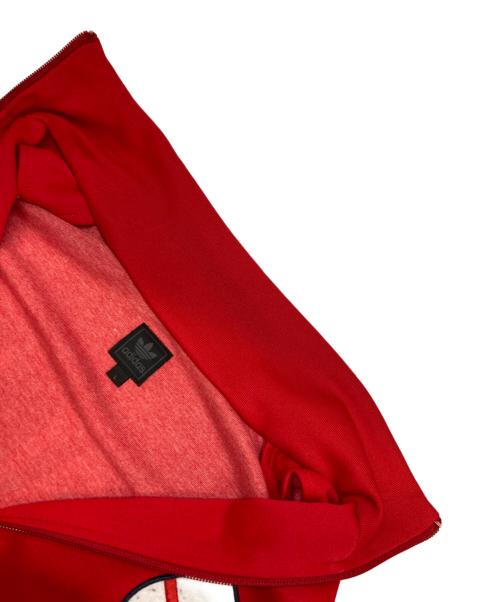 adidas（アディダス）adidas (アディダス) トラックジャケット レッド サイズ:Lの古着・服飾アイテム