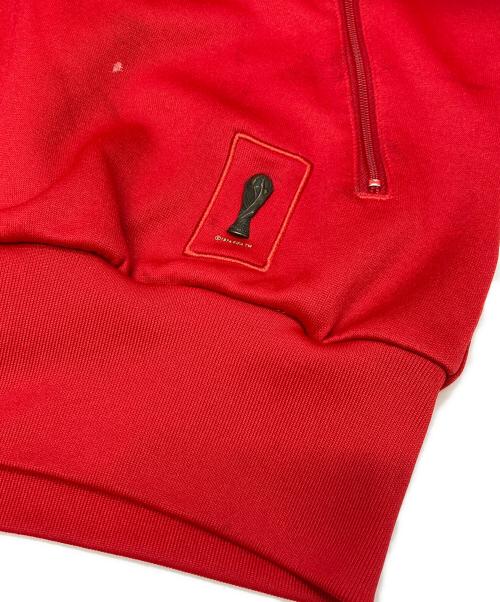 adidas（アディダス）adidas (アディダス) トラックジャケット レッド サイズ:Lの古着・服飾アイテム