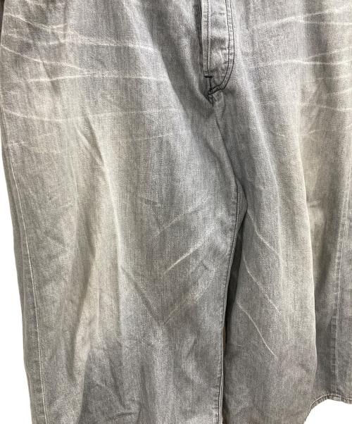 FACETASM（ファセッタズム）FACETASM (ファセッタズム) シャツドッキングデニム グレー サイズ:Lの古着・服飾アイテム