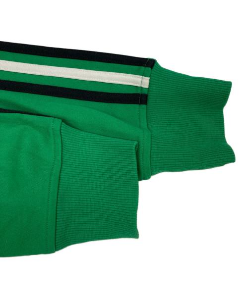 adidas（アディダス）adidas (アディダス) トラックジャケット ブラック×グリーン サイズ:XLの古着・服飾アイテム