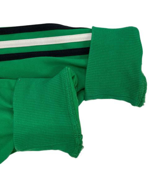 adidas（アディダス）adidas (アディダス) トラックジャケット ブラック×グリーン サイズ:XLの古着・服飾アイテム
