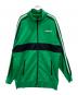 adidas（アディダス）の古着「トラックジャケット」｜ブラック×グリーン