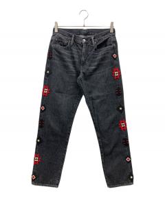 cuneデニム30 中古・古着通販】CUNE (キューン) ウサギステッチデニムパンツ