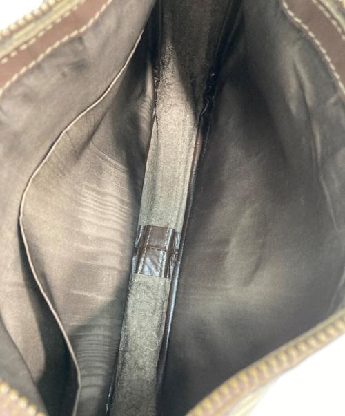 Burberry's（バーバリーズ）Burberry's (バーバリーズ) ノヴァチェックワンショルダーバッグ ブラウンの古着・服飾アイテム