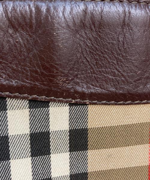 Burberry's（バーバリーズ）Burberry's (バーバリーズ) ノヴァチェックワンショルダーバッグ ブラウンの古着・服飾アイテム