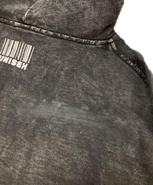 PERSONSOUL（パーソンソウル）PERSONSOUL (パーソンソウル) ウォッシング ダーティ パーカー ブラック サイズ:Lの古着・服飾アイテム