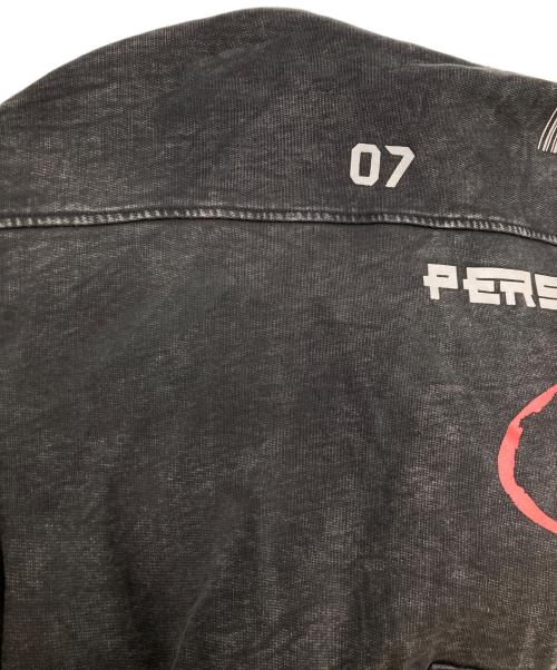 PERSONSOUL（パーソンソウル）PERSONSOUL (パーソンソウル) ウォッシング ダーティ パーカー ブラック サイズ:Lの古着・服飾アイテム