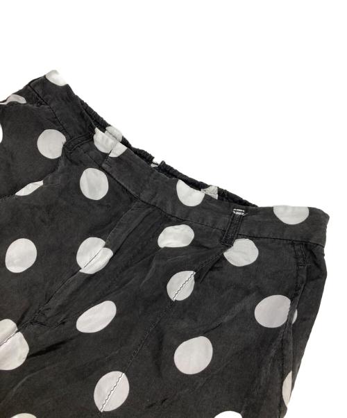 tricot COMME des GARCONS（トリココムデギャルソン）tricot COMME des GARCONS (トリココムデギャルソン) ドットパンツ ブラック×ホワイト サイズ:Mの古着・服飾アイテム