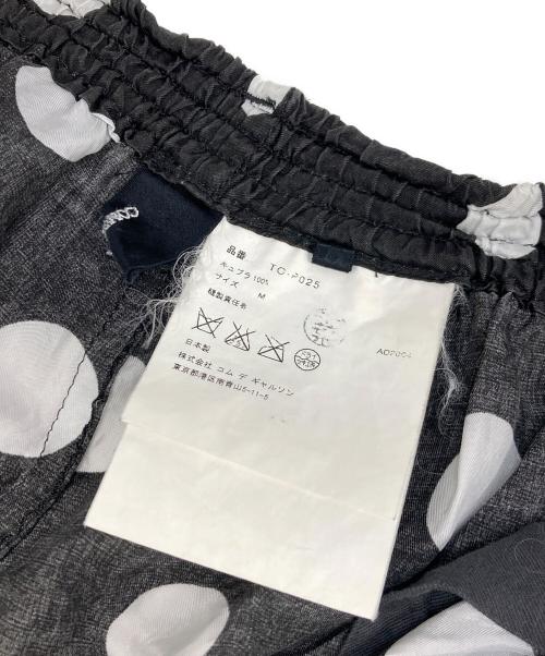 tricot COMME des GARCONS（トリココムデギャルソン）tricot COMME des GARCONS (トリココムデギャルソン) ドットパンツ ブラック×ホワイト サイズ:Mの古着・服飾アイテム