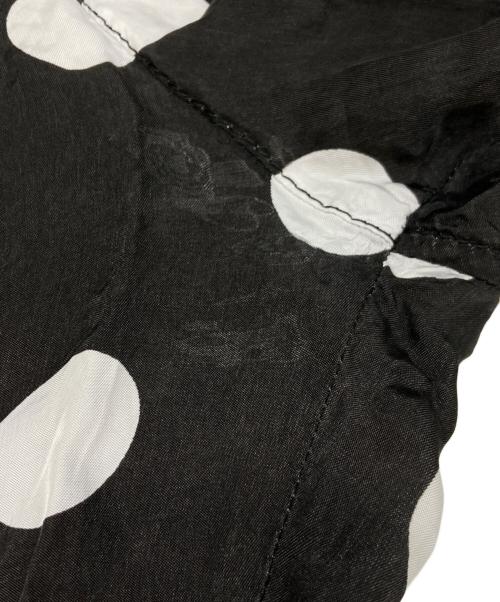 tricot COMME des GARCONS（トリココムデギャルソン）tricot COMME des GARCONS (トリココムデギャルソン) ドットパンツ ブラック×ホワイト サイズ:Mの古着・服飾アイテム