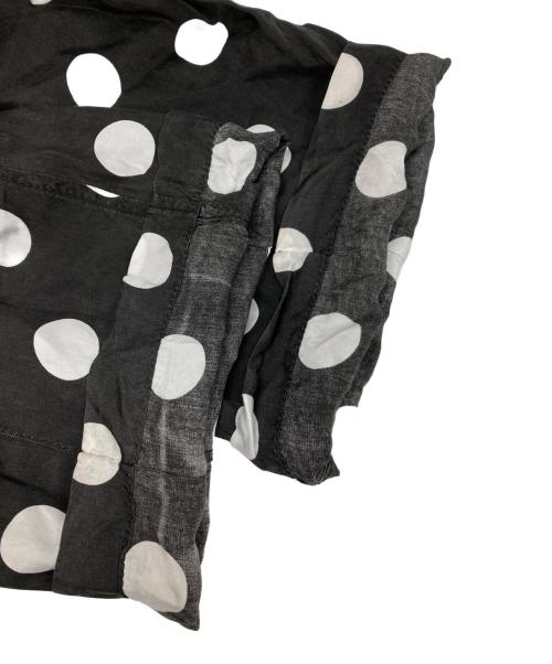 tricot COMME des GARCONS（トリココムデギャルソン）tricot COMME des GARCONS (トリココムデギャルソン) ドットパンツ ブラック×ホワイト サイズ:Mの古着・服飾アイテム
