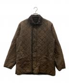Barbourバブアー）の古着「polarquilt jacket」｜ブラウン