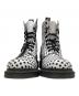 中古・古着 Dr.Martens (ドクターマーチン) ドット8ホールブーツ ホワイト サイズ:UK6 1/2：10000円