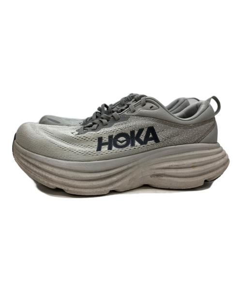 HOKA（ホカ）HOKA (ホカ) BONDI 8 X WD グレー サイズ:26.5の古着・服飾アイテム