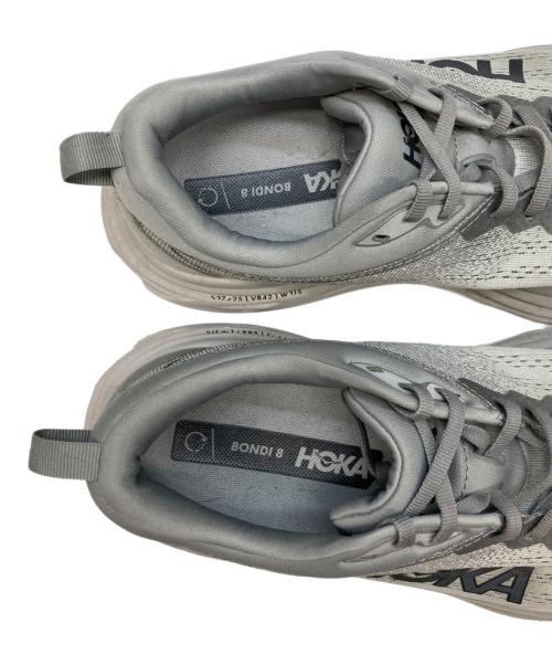 HOKA（ホカ）HOKA (ホカ) BONDI 8 X WD グレー サイズ:26.5の古着・服飾アイテム