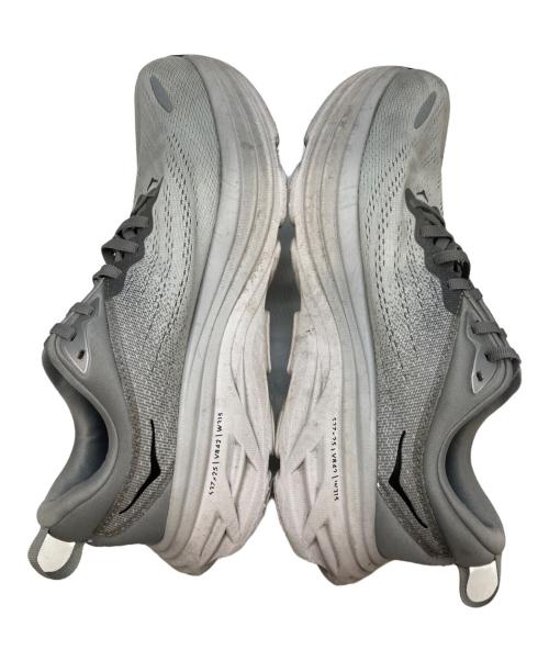 HOKA（ホカ）HOKA (ホカ) BONDI 8 X WD グレー サイズ:26.5の古着・服飾アイテム