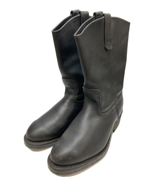 RED WING（レッドウィング）RED WING (レッドウィング) PECOSブーツ ブラック サイズ:9Eの古着・服飾アイテム