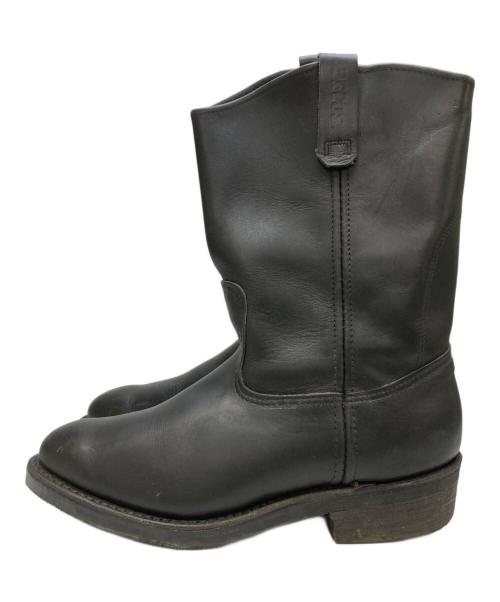 RED WING（レッドウィング）RED WING (レッドウィング) PECOSブーツ ブラック サイズ:9Eの古着・服飾アイテム