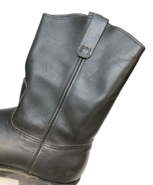 RED WING（レッドウィング）RED WING (レッドウィング) PECOSブーツ ブラック サイズ:9Eの古着・服飾アイテム