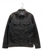 stussyステューシー）の古着「裏地チェックジャケット」｜グレー