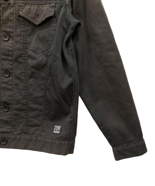 stussy（ステューシー）stussy (ステューシー) 裏地チェックジャケット グレー サイズ:Mの古着・服飾アイテム