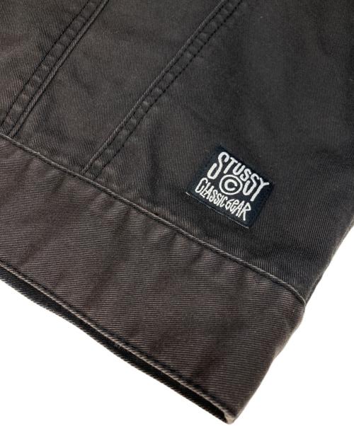 stussy（ステューシー）stussy (ステューシー) 裏地チェックジャケット グレー サイズ:Mの古着・服飾アイテム