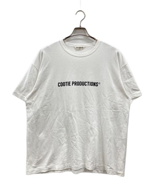 COOTIE PRODUCTIONS（クーティープロダクツ）COOTIE PRODUCTIONS (クーティープロダクツ) プリントTシャツ ホワイト サイズ:Lの古着・服飾アイテム