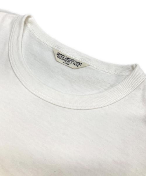 COOTIE PRODUCTIONS（クーティープロダクツ）COOTIE PRODUCTIONS (クーティープロダクツ) プリントTシャツ ホワイト サイズ:Lの古着・服飾アイテム