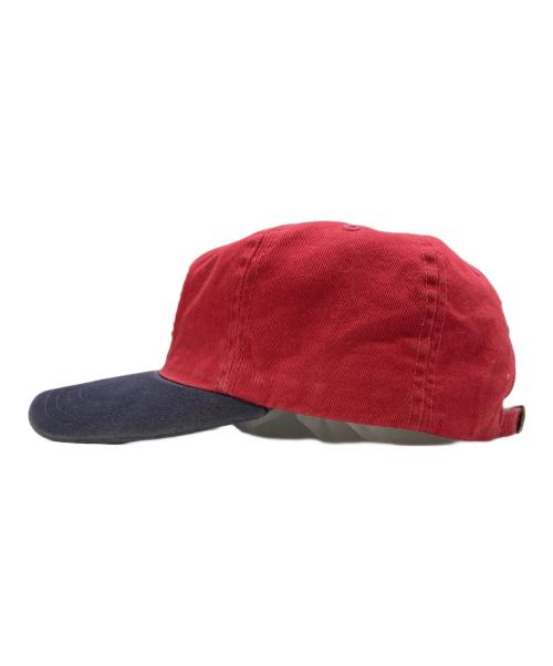 POLO RALPH LAUREN（ポロ・ラルフローレン）POLO RALPH LAUREN (ポロ・ラルフローレン) 90s星条旗ロゴキャップ レッド サイズ:ONE SIZEの古着・服飾アイテム