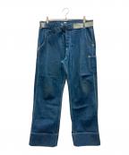 LEVI'S REDリーバイス レッド）の古着「HOLDEN/立体裁断デニムパンツ」｜ブルー