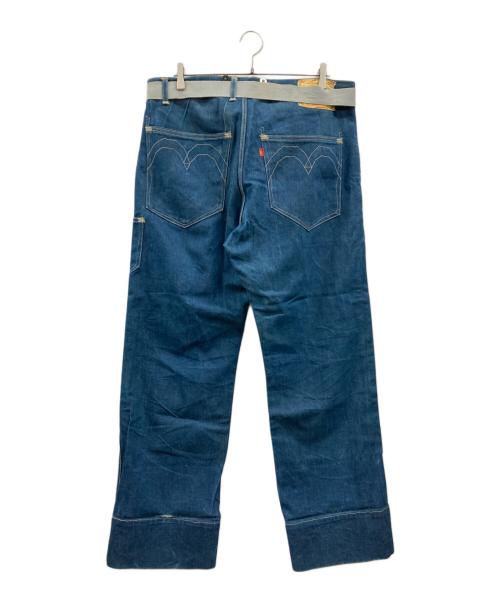 LEVI'S RED（リーバイス レッド）LEVI'S RED (リーバイス レッド) HOLDEN/立体裁断デニムパンツ ブルー サイズ:不明（実寸参照）の古着・服飾アイテム