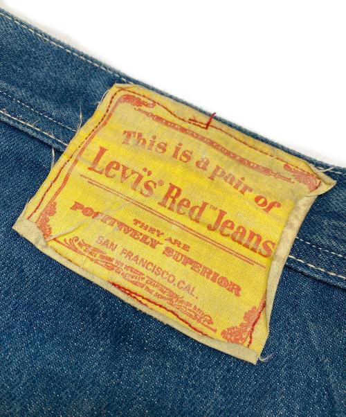 LEVI'S RED（リーバイス レッド）LEVI'S RED (リーバイス レッド) HOLDEN/立体裁断デニムパンツ ブルー サイズ:不明（実寸参照）の古着・服飾アイテム