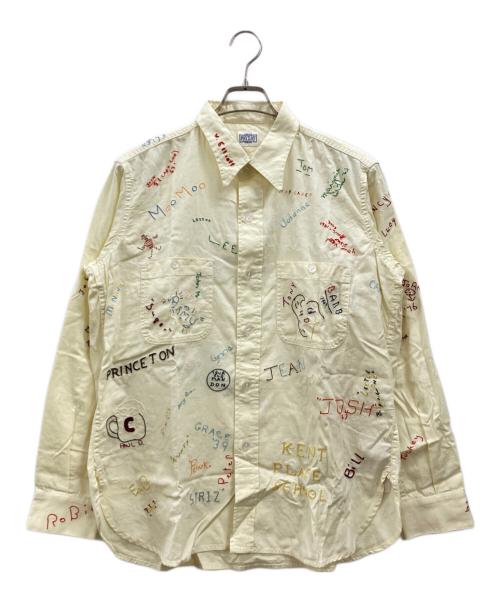 FRAMeWORK（フレームワーク）FRAMeWORK (フレームワーク) PAYDAY 別注刺繍シャツ イエロー サイズ:FREE 未使用品の古着・服飾アイテム
