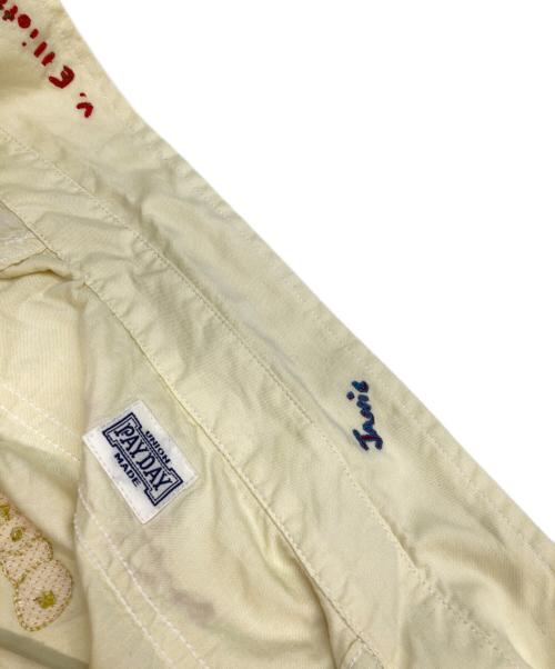 FRAMeWORK（フレームワーク）FRAMeWORK (フレームワーク) PAYDAY 別注刺繍シャツ イエロー サイズ:FREE 未使用品の古着・服飾アイテム