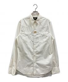 RRL（ダブルアールエル）の古着「WESTERN SHIRT」｜ホワイト