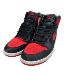 NIKE（ナイキ）の古着「Women's Air Jordan 1 Retro High OG "Satin Bred"」｜レッド×ブラック
