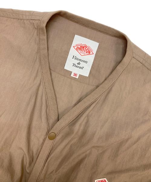 DANTON（ダントン）DANTON (ダントン) SHIRT CARDIGAN ベージュ サイズ:36の古着・服飾アイテム