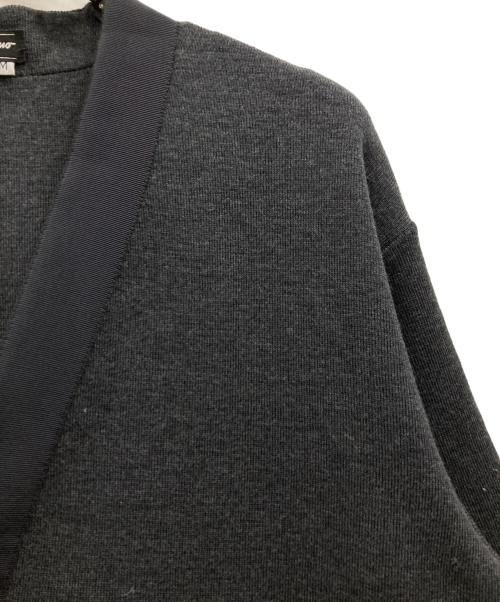 Salvatore Ferragamo（サルヴァトーレ フェラガモ）Salvatore Ferragamo (サルヴァトーレ フェラガモ) 金ボタンロングカーディガン ブラック サイズ:Mの古着・服飾アイテム