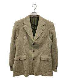 RRL×Harris Tweed（ダブルアールエル×ハリスツイード）の古着「3Bツイードジャケット」｜グリーン