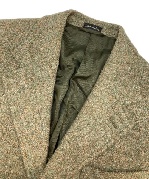 RRL（ダブルアールエル）RRL (ダブルアールエル) Harris Tweed (ハリスツイード) 3Bツイードジャケット グリーン サイズ:38-Rの古着・服飾アイテム