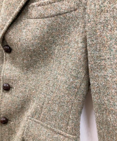 RRL（ダブルアールエル）RRL (ダブルアールエル) Harris Tweed (ハリスツイード) 3Bツイードジャケット グリーン サイズ:38-Rの古着・服飾アイテム