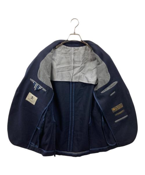 HACKETT（ハケット）HACKETT (ハケット) カシミヤシルク混2Bジャケット ネイビー サイズ:40Rの古着・服飾アイテム